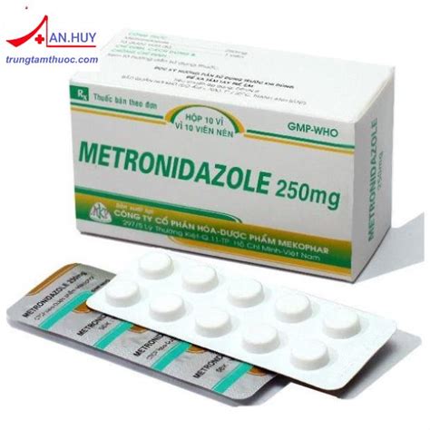 thuốc metronidazol 250mg giá bao nhiêu